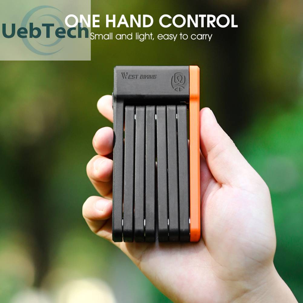 Dây Xích Khóa Xe Đạp MTB Có Thể Gập Lại Tiện Dụng