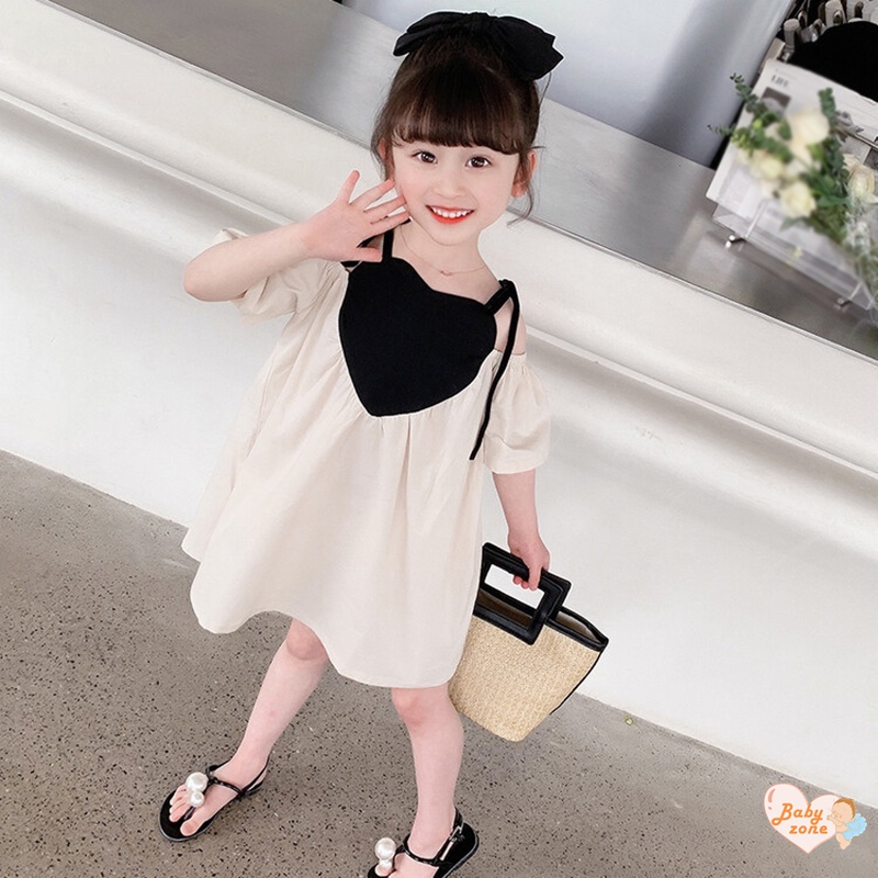 Khung Thành Cho Bé Chất Lượng Cao❤Đầm Công Chúa Tay Phồng Thời Trang Mùa Hè Xinh Xắn Cho Bé Gái