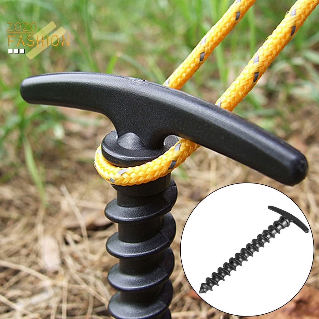 Set 4 Cọc Dựng Lều 14.5cm Chống Trượt Tiện Lợi