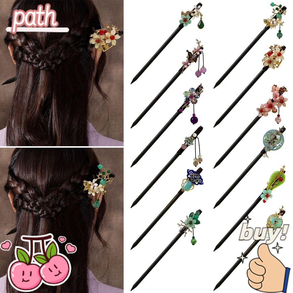 PATH Set 2 Phụ Kiện Cài Tóc Phong Cách Trung Hoa