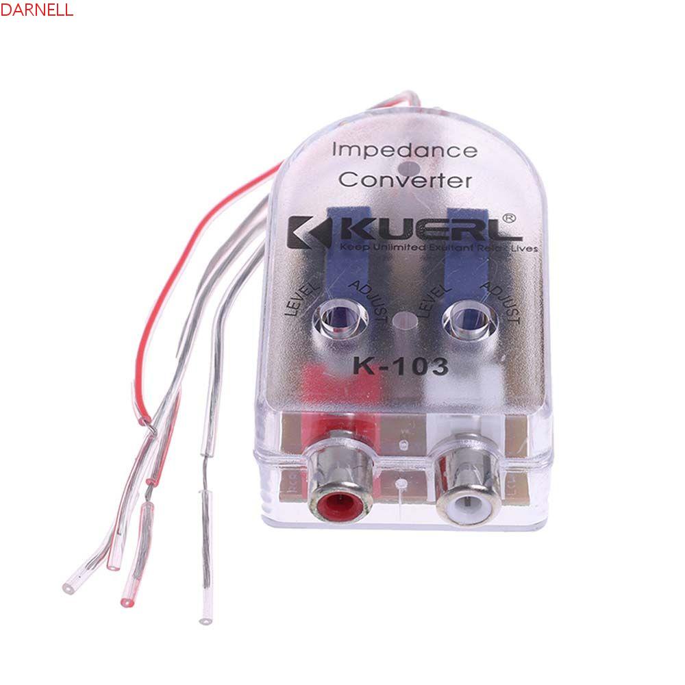 DARNELL Bộ Chuyển Đổi Âm Thanh Cao Cấp 12V Cho Loa Xe Ô Tô