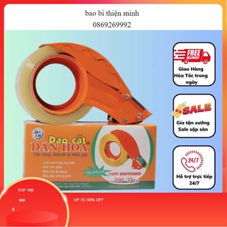 Dao cắt băng dính dân hoa đủ sizi cắt băng keo cầm tay 200y và 100y.