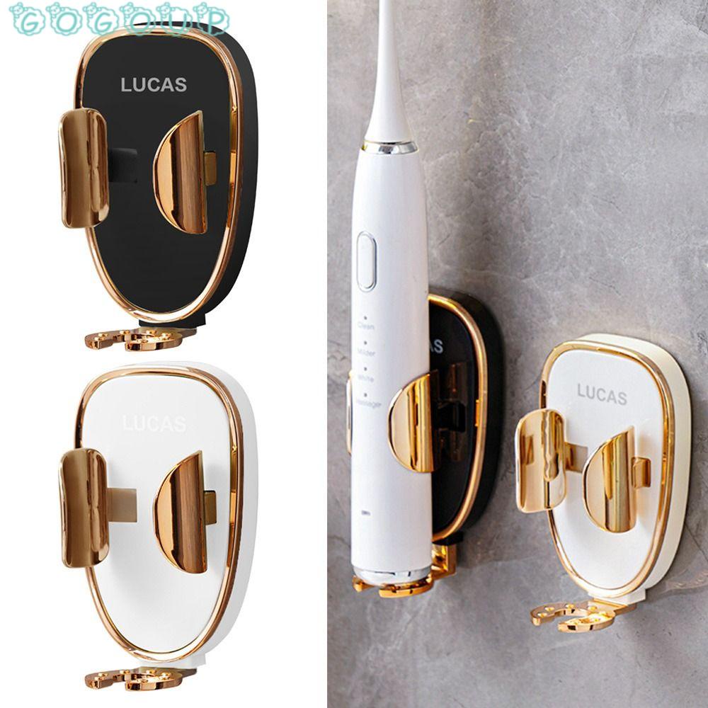 GOGOUP Giá Đỡ Bàn Chải Đánh Răng Điện Gắn Tường Không Cần Khoan Lỗ Sang Trọng
