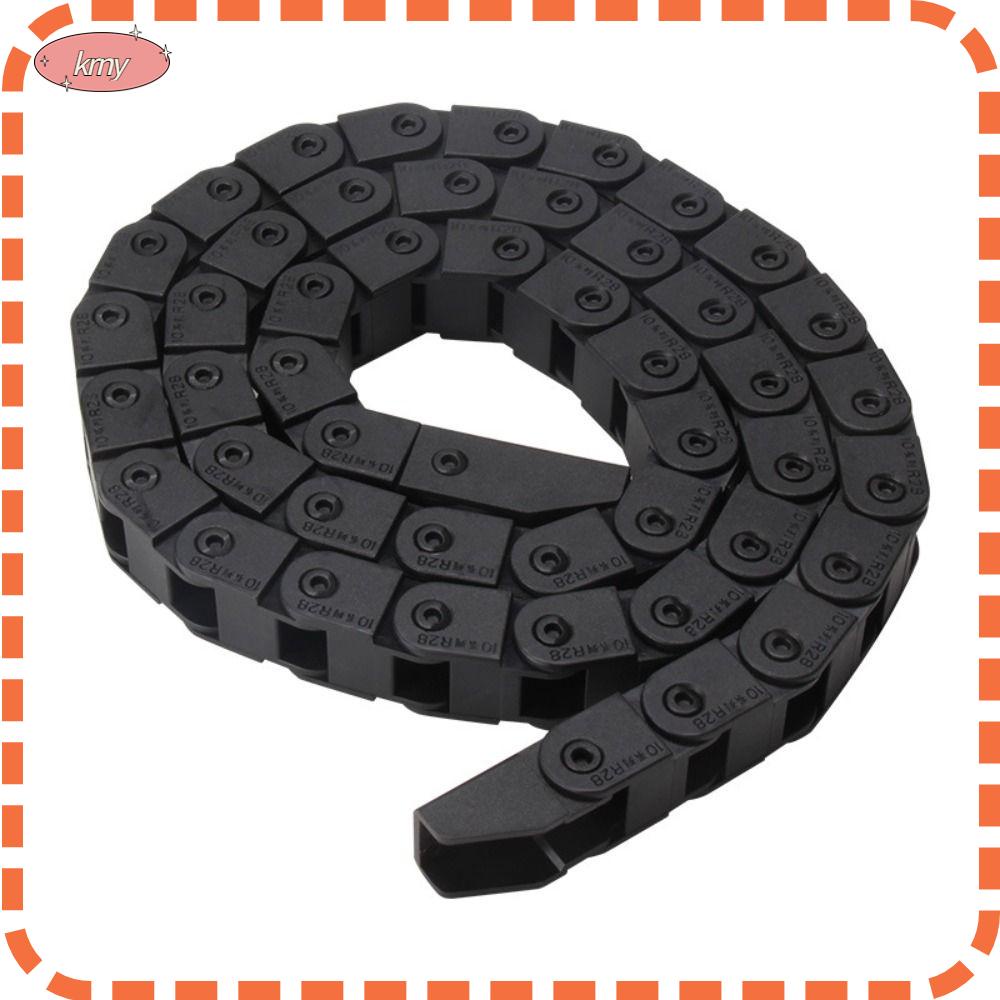 Dây Xích Bằng Nhựa Nylon Màu Đen 1M 10X20mm Chất Lượng Cao Cho Máy In 3D