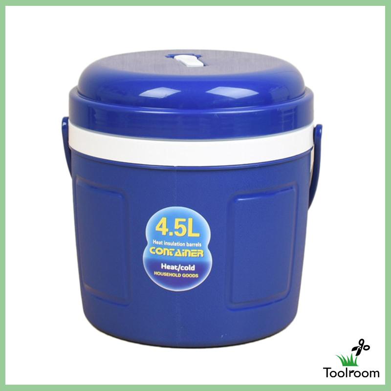 [Toolroom] Xô Đựng Đồ Uống 2L Màu Xanh Dương Cách Nhiệt Chống Rò Rỉ Dùng Khi Đi Du Lịch Mùa