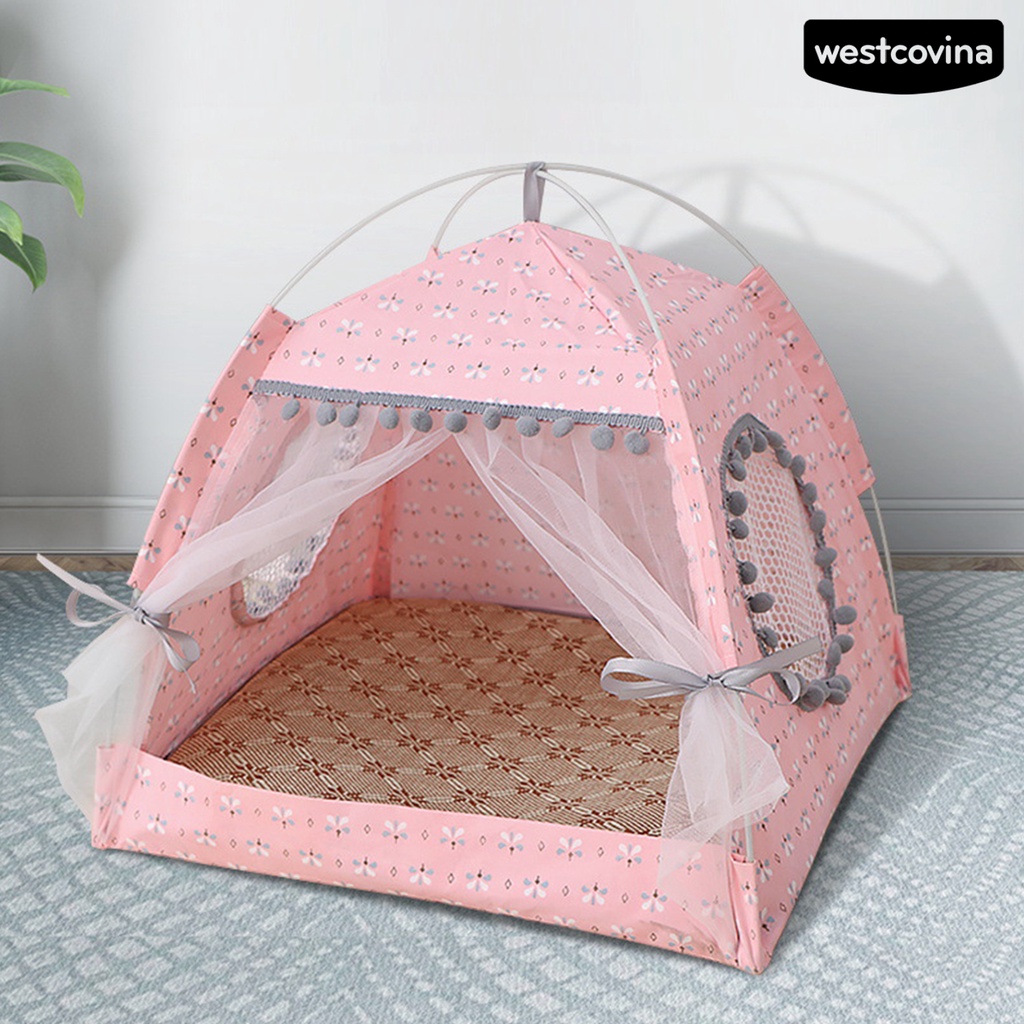 [COD]♞Nhà Vải Bản Rộng Siêu Mềm Mại In Họa Tiết Dễ Vệ Sinh Cho Thú Cưng