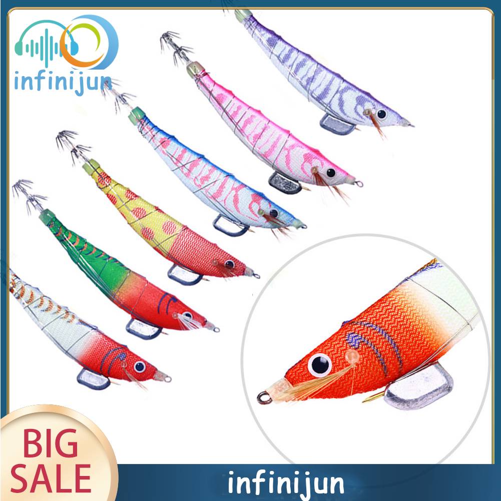 Mồi Câu Cá Giả Hình Tôm Bằng Gỗ Phát Quang Kích Thước 12cm 14.3g