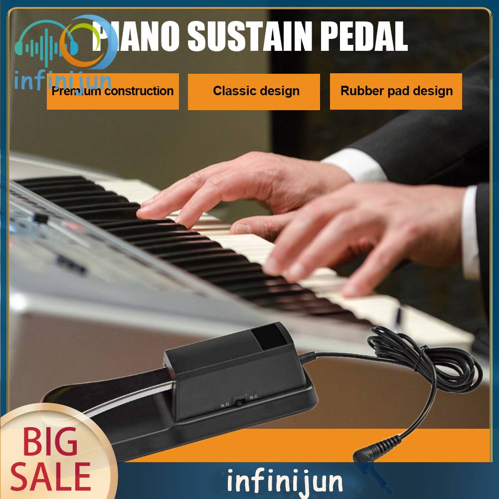 Bàn Đạp Giảm Chấn Thay Thế Cho Đàn Piano Điện Kèm Dây Cáp
