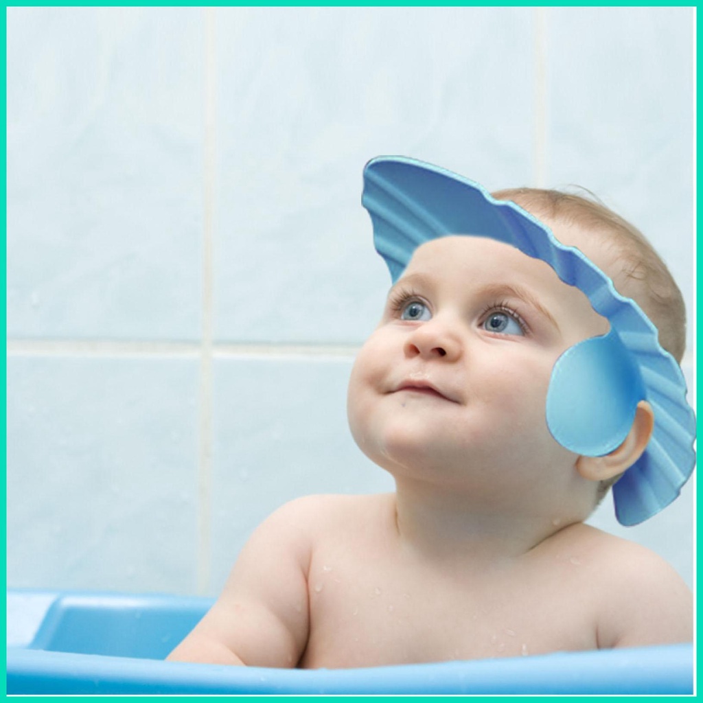 Mũ Chắn Nước Gội Đầu Bằng Silicone Tùy Chỉnh Tiện Dụng Cho Bé