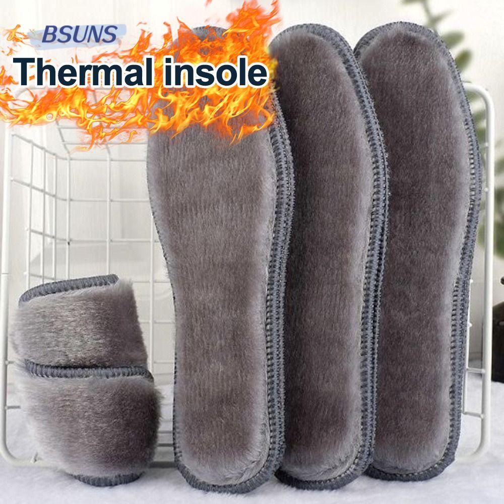 BSUNS Set 2 Cặp Đế Lót Giày Mềm Mại Dày Dặn Giữ Ấm Thoáng Khí Thoải Mái