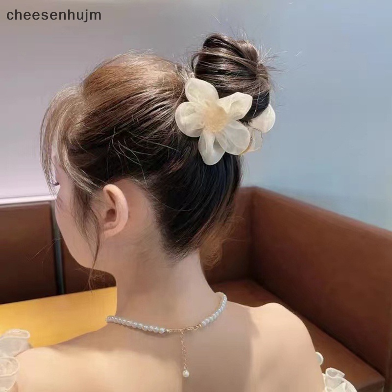 Kẹp Tóc Càng Cua Hình Hoa Hướng Dương Đính Đá Cho Nữ