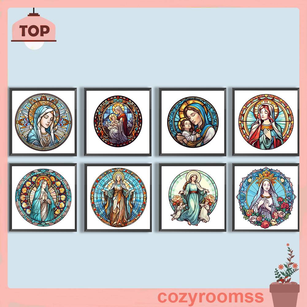 Tranh Đính Đá Kim Cương Toàn Bộ 5D DIY Hình Chúa Jesus