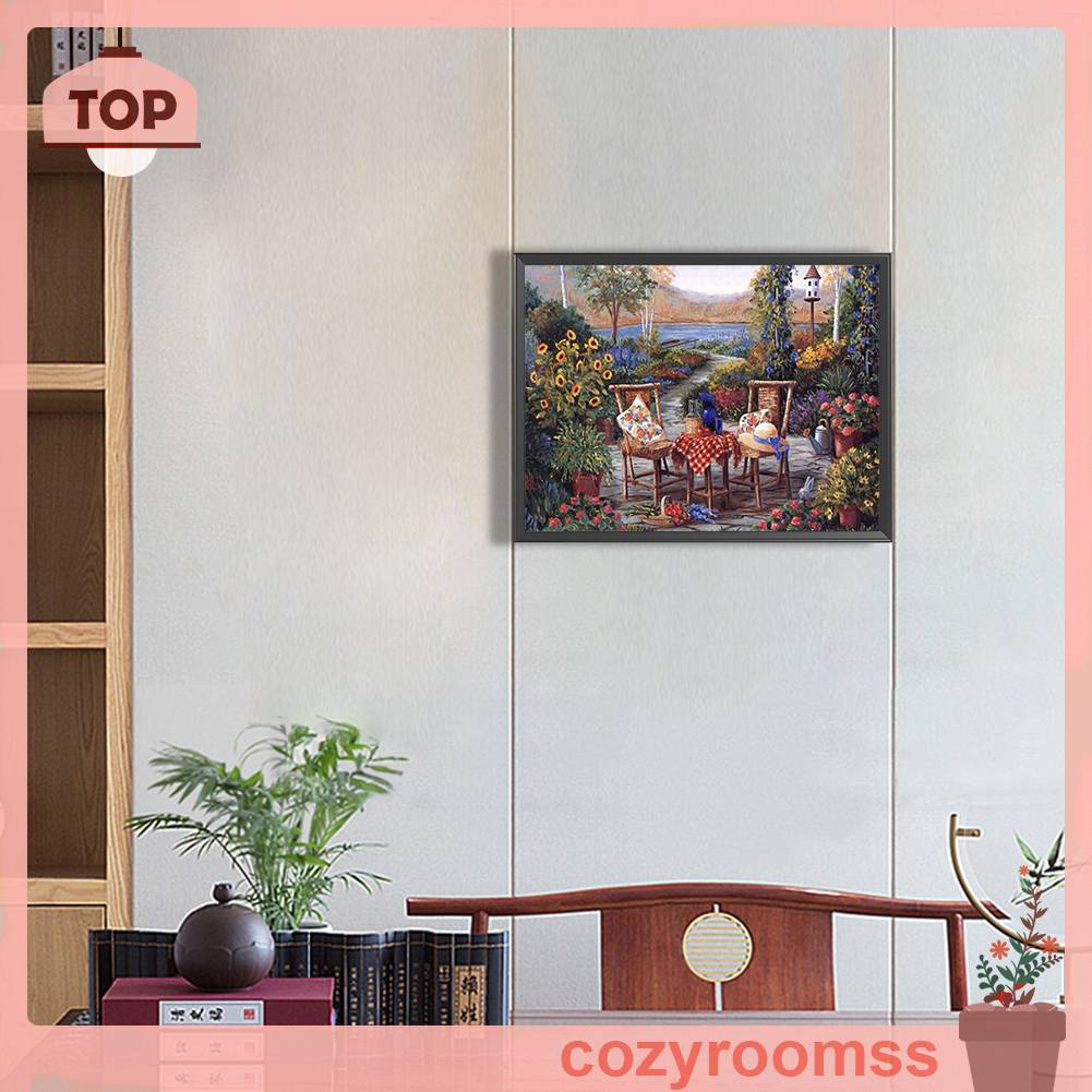 Tranh Đính Đá Kim Cương Toàn Bộ 5D DIY Hình Vẽ Trừu Tượng Trang Trí Nhà Cửa