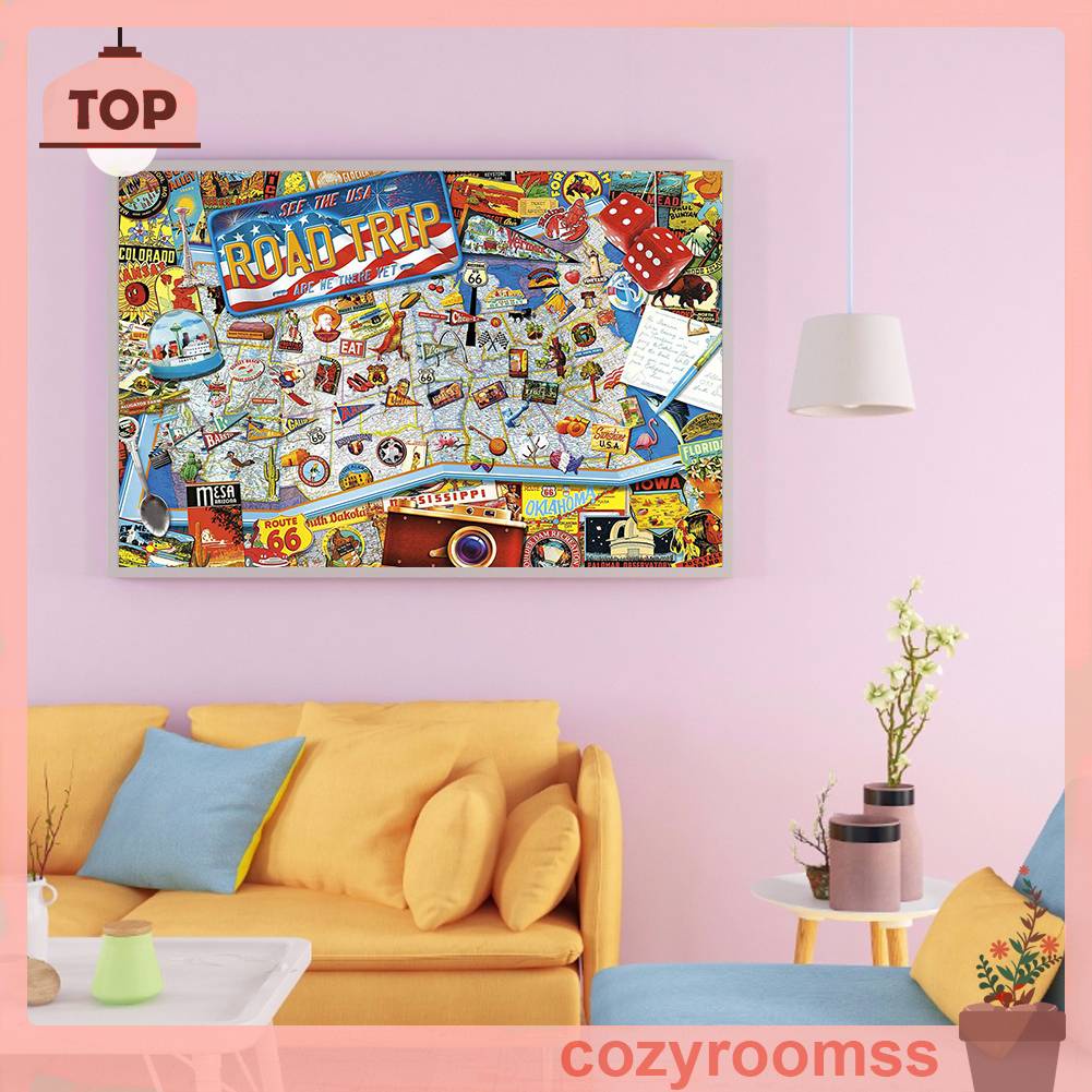 Tranh Đính Đá Kim Cương Toàn Bộ 5D DIY Hình Vẽ Quảng Cáo