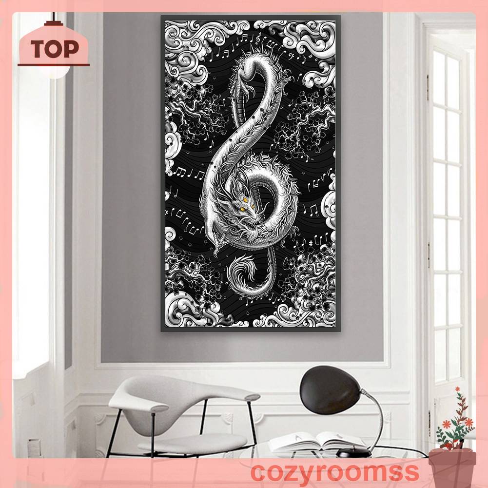 Tranh Đính Đá Kim Cương Toàn Bộ 5D DIY Hình Vẽ Động Vật