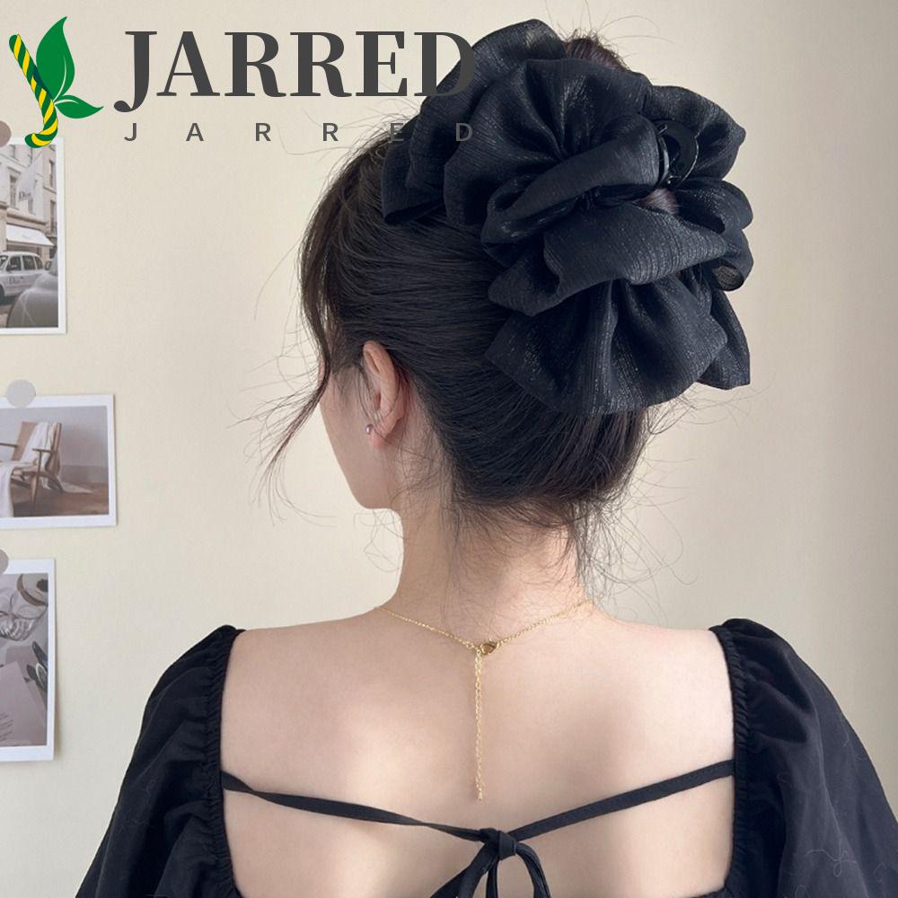 JARRED Kẹp Tóc Nơ Bằng Nhựa Thời Trang Hàn Quốc Cho Bé Gái
