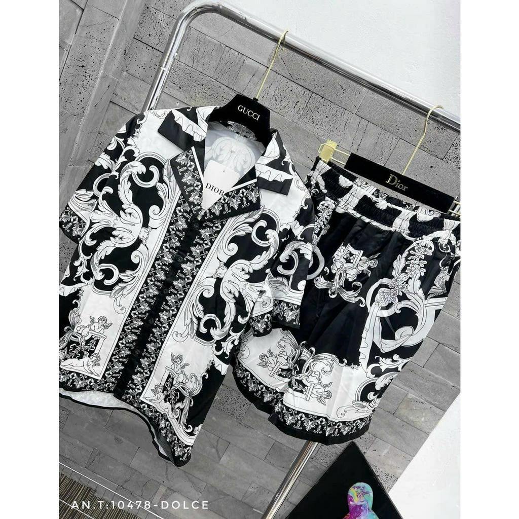 Beautiful men's pajamas - New 2023 （Không bao gồm quần short）