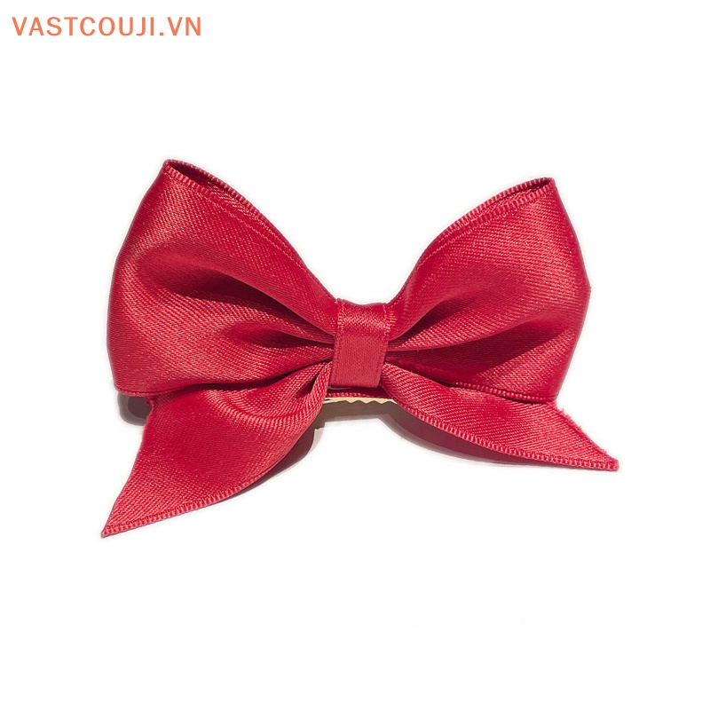 Kẹp Tóc Vải Hình Nơ Nhiều Màu Dễ Thương Cho Bé Gái