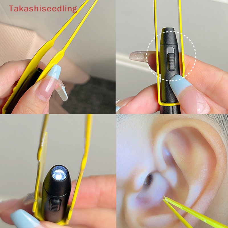 Nhíp Lấy Ráy Tai Có Đèn LED Dạ Quang Tiện Dụng