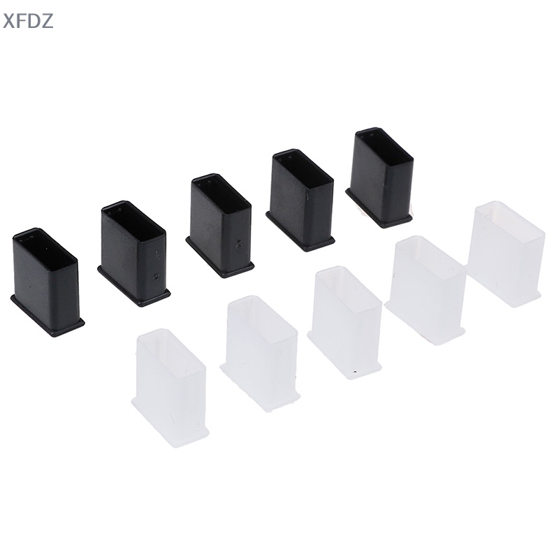 Set 10 Nắp Nhựa Đậy Ổ Cắm USB Chống Bụi Bảo Vệ An Toàn