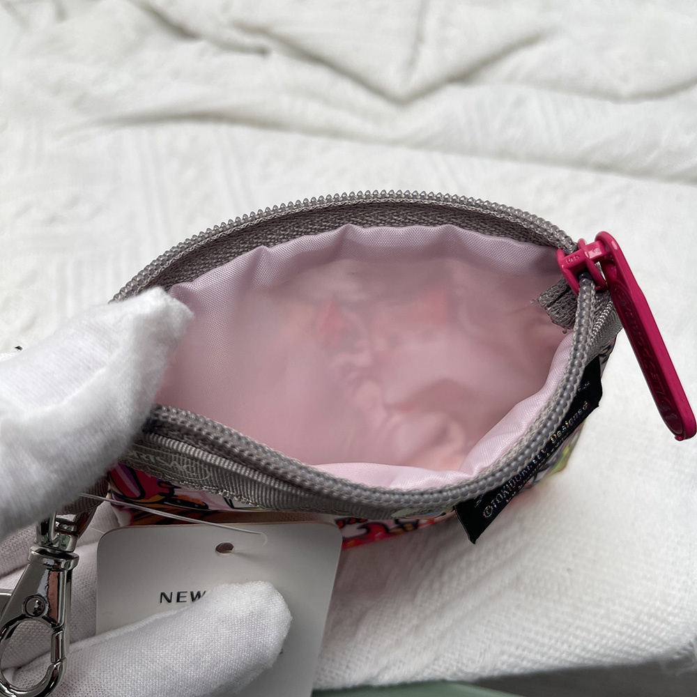 Ví Đựng Tiền Xu / Thẻ Mini In Họa Tiết Hoạt Hình Dễ Thương