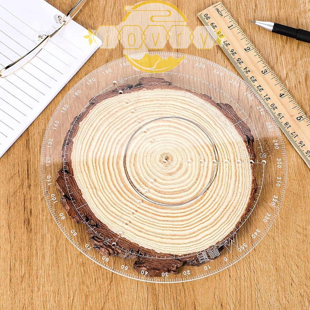 IVORY Dụng Cụ Định Vị Cho Máy Tiện Gỗ Hình Tròn Trong Suốt