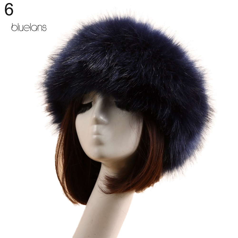 Mũ Lông CáO Giả Che Tai ThờI Trang Cho Nữ