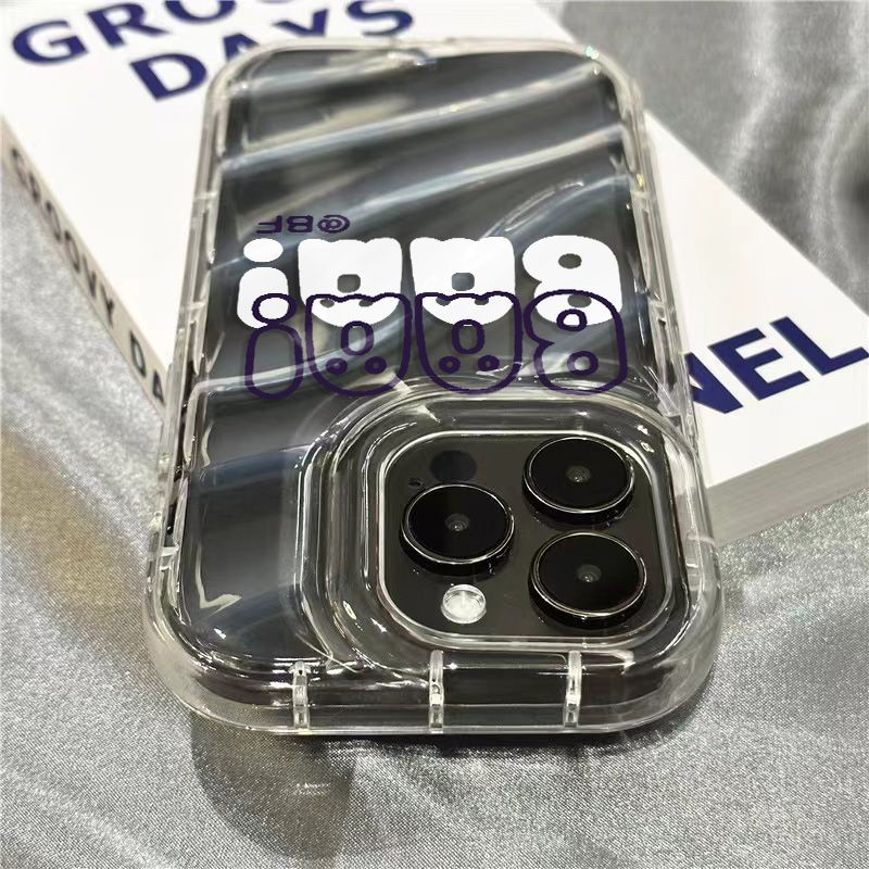 Ốp Điện Thoại Mềm Trong Suốt In Hình Ma Hoạt Hình Dễ Thương Cho iPhone14promax 1312 / 11 7 / 8plus xr /ins LGFC