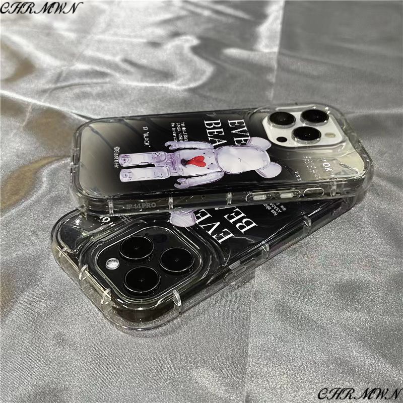 Ốp Điện Thoại Trong Suốt In Hoạ Tiết Sins / Dễ Thương Xinh Xắn Dành Cho Iphone xr111312Ốp Điện Thoại Dẻo Họa Tiết Hoạt Hình Chú Gấu Violent Dễ Thương Cho Iphone14Promax 8 / 7Iphone14