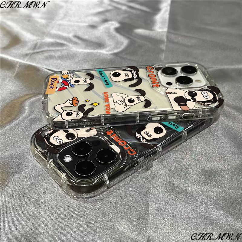 Ốp Điện Thoại Mềm Trong Suốt In Hình Chú Cún Dễ Thương Cho Iphone 7sins xr811 1312iPhone14promax