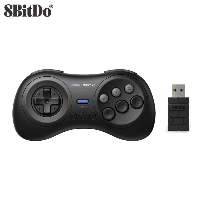Tay CầM ĐiềU KhiểN Chơi Game Mini 8Bitdo M30 2.4G Cho Sega Genesis Mini Và Mega Drive