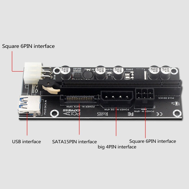 Card Mở Rộng PCI-E X1 Sang X16 Cho Máy Tính Bàn