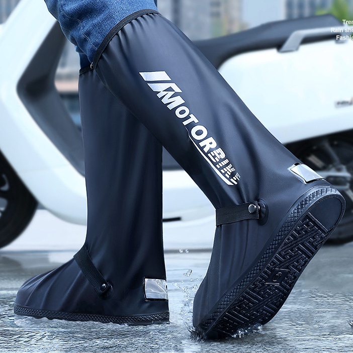 Giày Đi Mưa Chống Nước Vải Nhựa PVC Cao Cấp Rain Boots