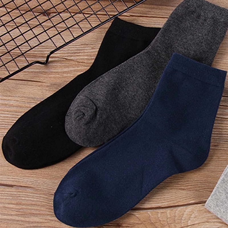 Set 5 Đôi Vớ Cotton Mềm Mại Cho Nam