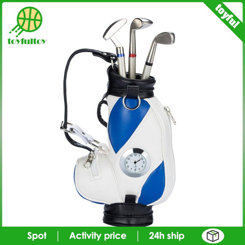 Túi Đựng Bút / Gậy Đánh Golf Mini Thiết Kế Độc Đáo Dùng Làm Quà Tặng Cho Nam