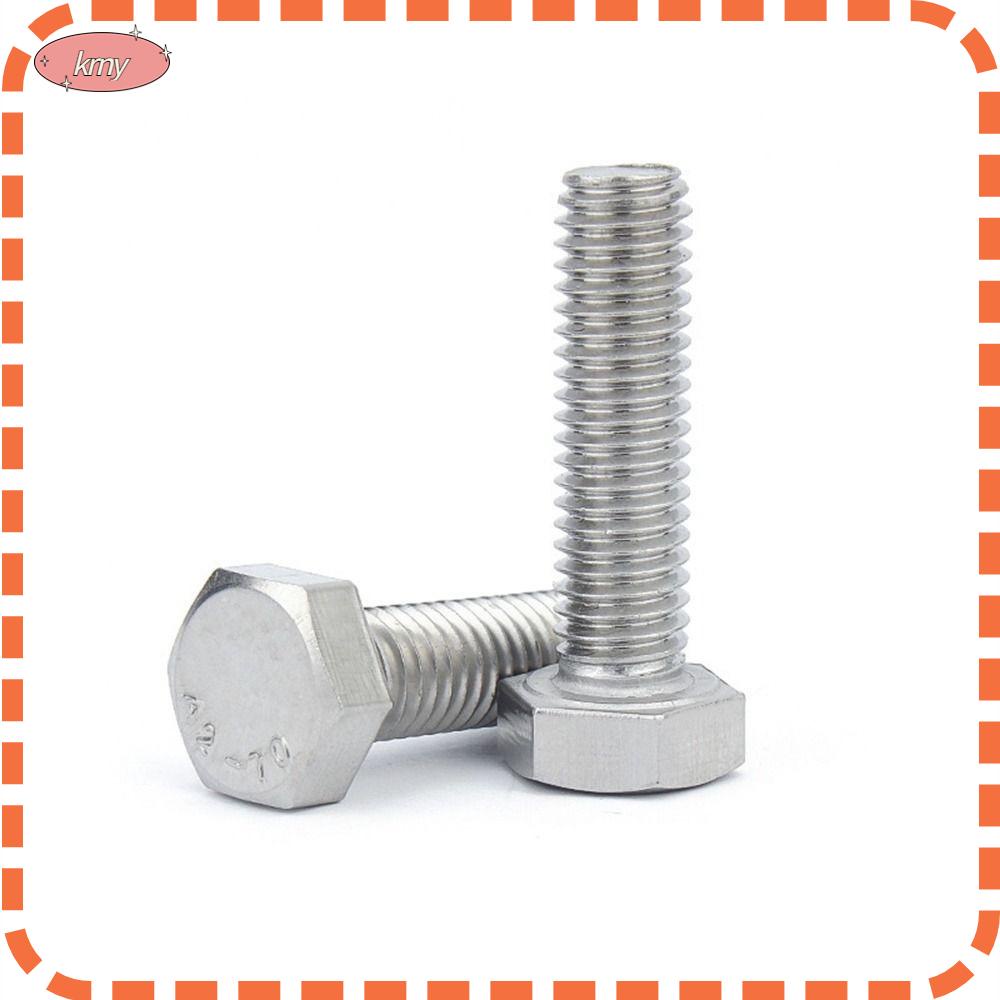 Set 25 Con Vít Đầu Lục Giác Bằng Thép Không Gỉ 304 M8-1.25 X 25mm Chuyên Dụng Cho Máy Móc