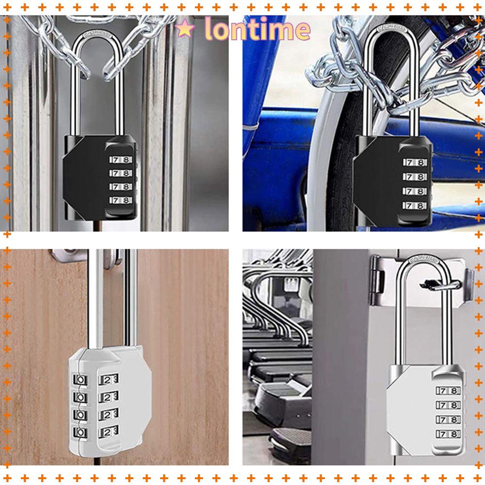 LONTIME Ổ Khóa Hành Lý Chống Trộm Chống Thấm Nước Có Mật Mã 4 Chữ Số