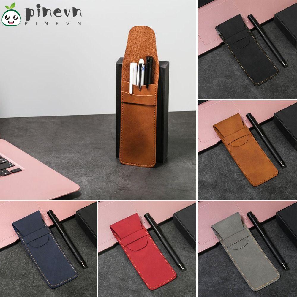 PINEVN Bộ 2 Túi Đựng Bút Chì Cỡ Lớn Thiết Kế Đơn Giản Tiện Dụng Cho Văn Phòng