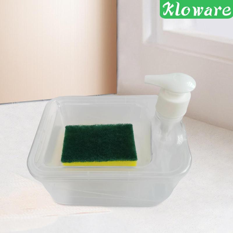 Bình Đựng Xà Phòng 1000ml Kèm Giá Đỡ Tiện Dụng Cho Quầy Bartop