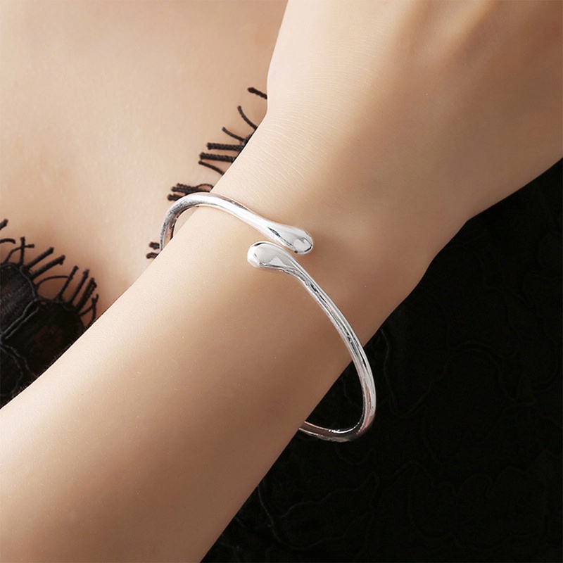 Bộ Trang Sức 4 Món Bằng Hợp Kim Hình Giọt Nước Phong Cách Âu Mỹ Thời Trang Cho Nữ