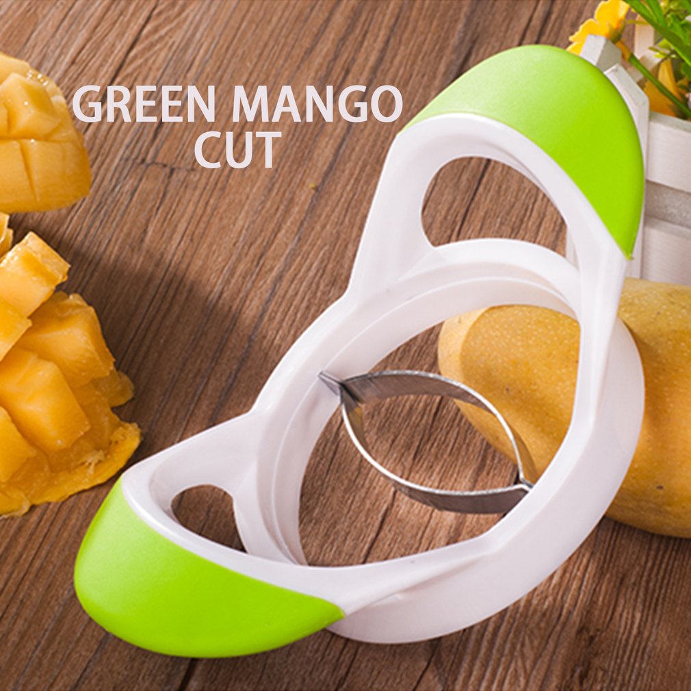 =Christmas=Mango Peach Slicer Splitter Cutter Fruit Pitter Corer Craft Kitchen Tool