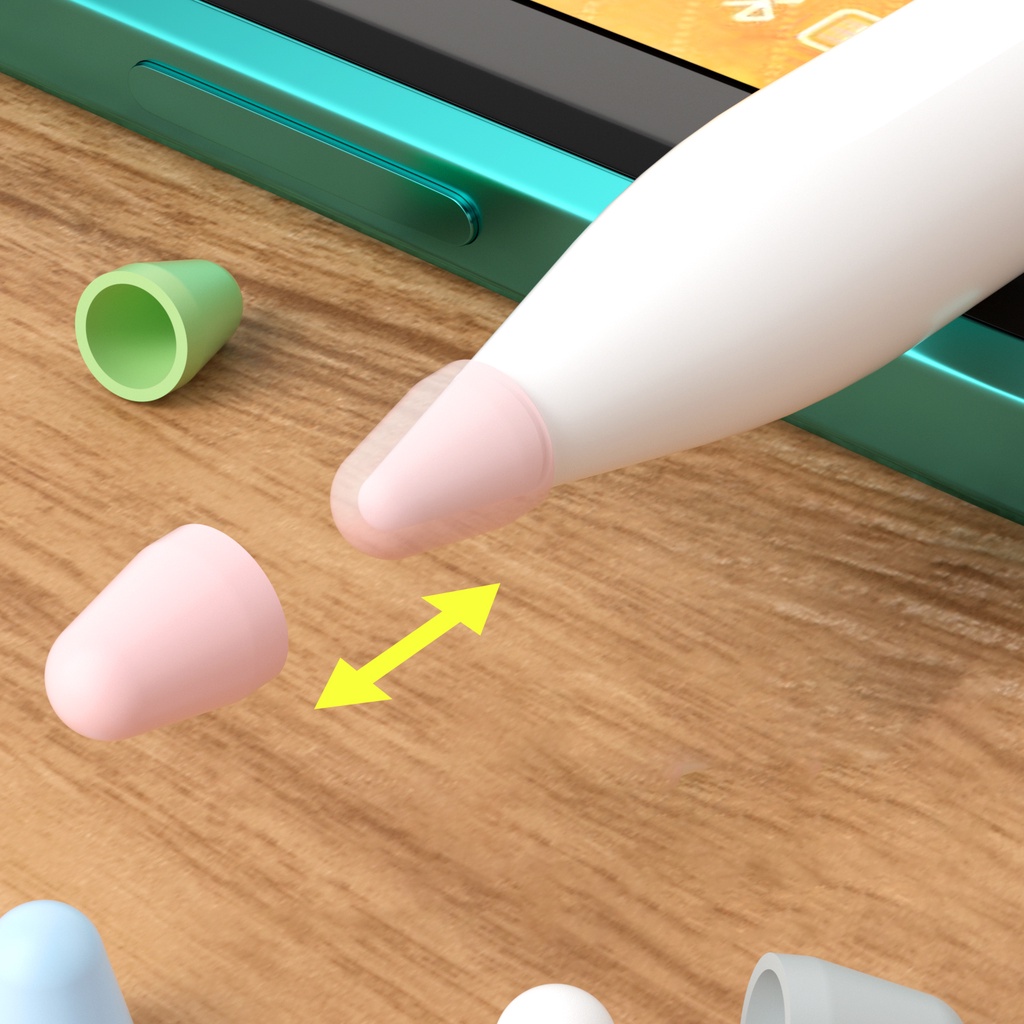 Set 8 Nắp Đậy Đầu Bút Cảm Ứng xiaomi stylus pen 2 xiaomi smart pen 2