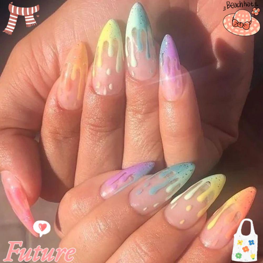 Móng Tay Giả Thời Trang Có Thể Tháo Rời Cho Nữ