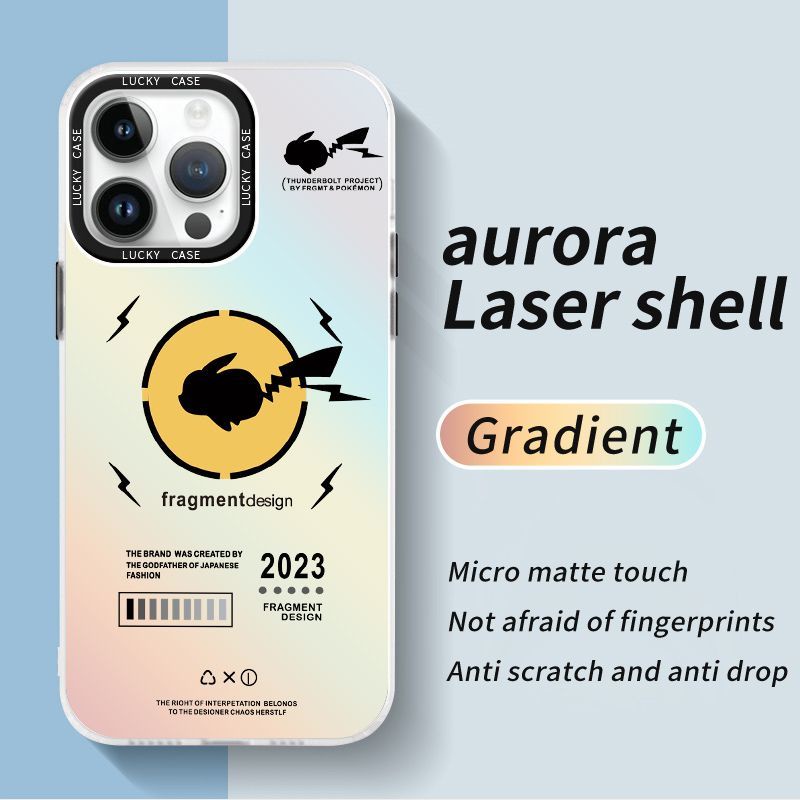 Ốp Điện Thoại IMD Màu Vàng Laser Họa Tiết Digimon Cho Iphonexr12678Plus 1314