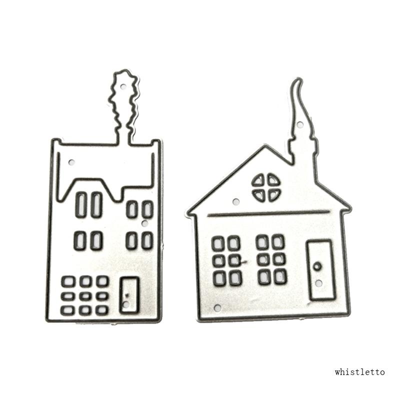 Khuôn Cắt Hình Làm Thẻ Scrapbook Bằng Kim Loại DIY