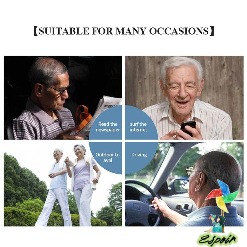 ESPO Kính Đọc Sách Gọng Tròn Chống Bức Xạ Thời Trang