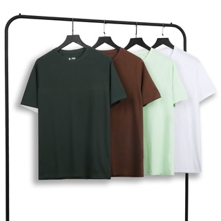  Áo Thun Trơn Raglan Chất Liệu Cotton Thoáng Mát