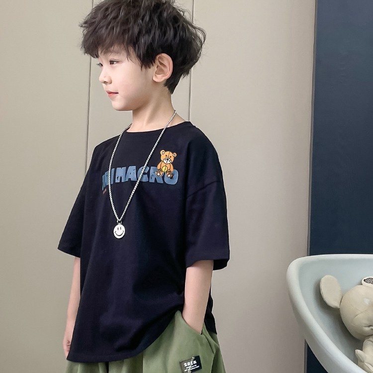 Yidanl Mới Áo Thun 100% Cotton Tay Ngắn Unisex Cho Bé