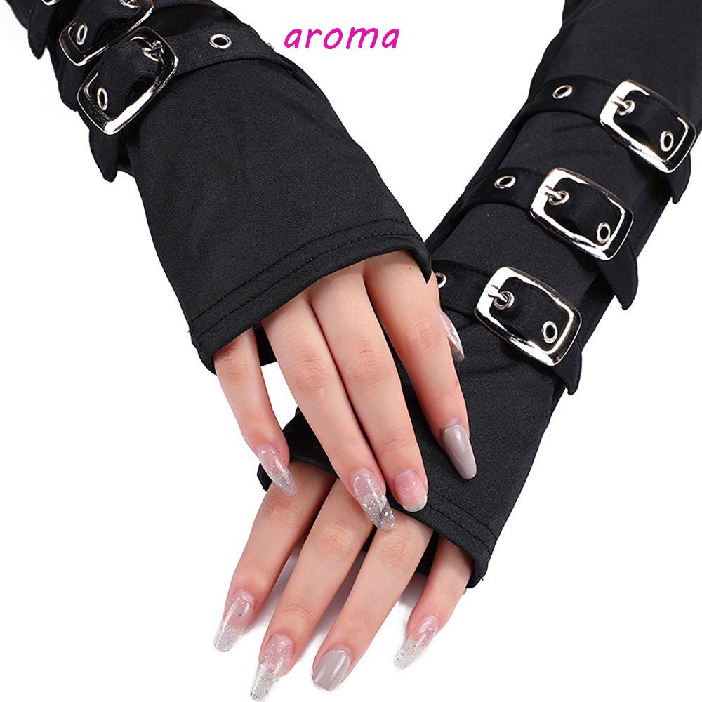 AROMA Vỏ Bọc Cánh Tay Bằng Lụa Sữa Hóa Trang Đường Phố Hàn Quốc Gợi Cảm Cho Nam