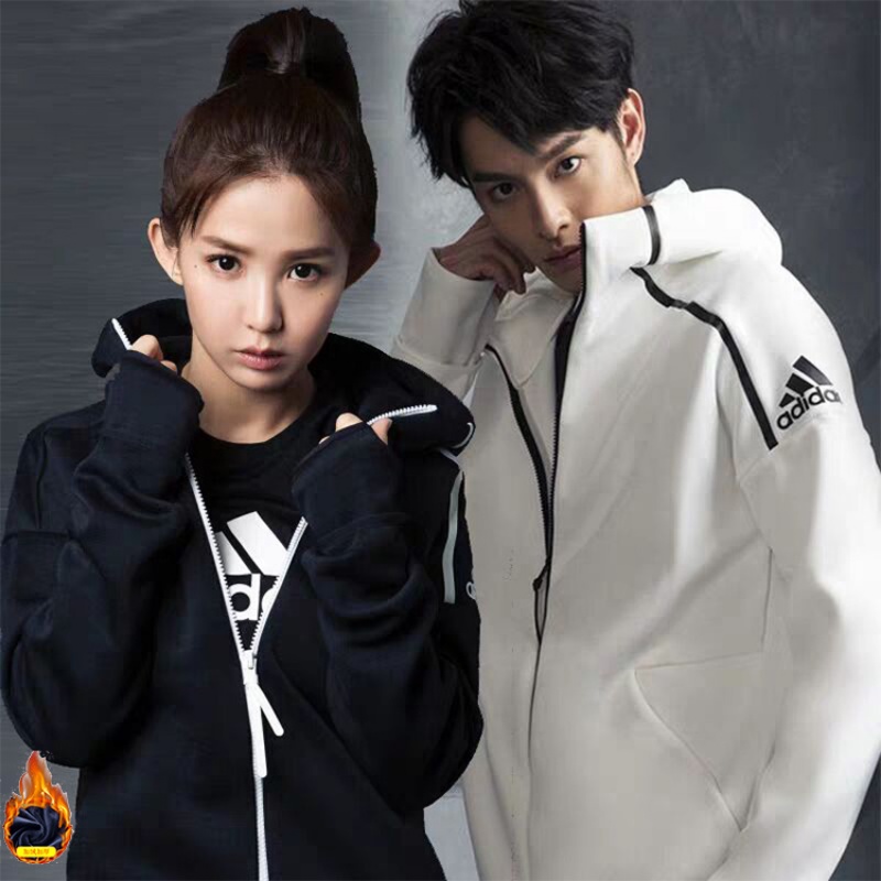 Áo Khoác Adidas 100% Chính Hãng Tay Dài Dáng Rộng Thoải Mái